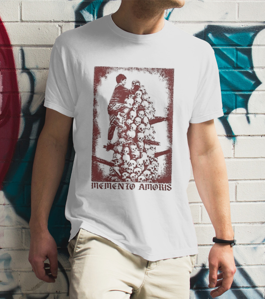 Memento Amoris Gothic Horror Skeleton Climber T-Shirt