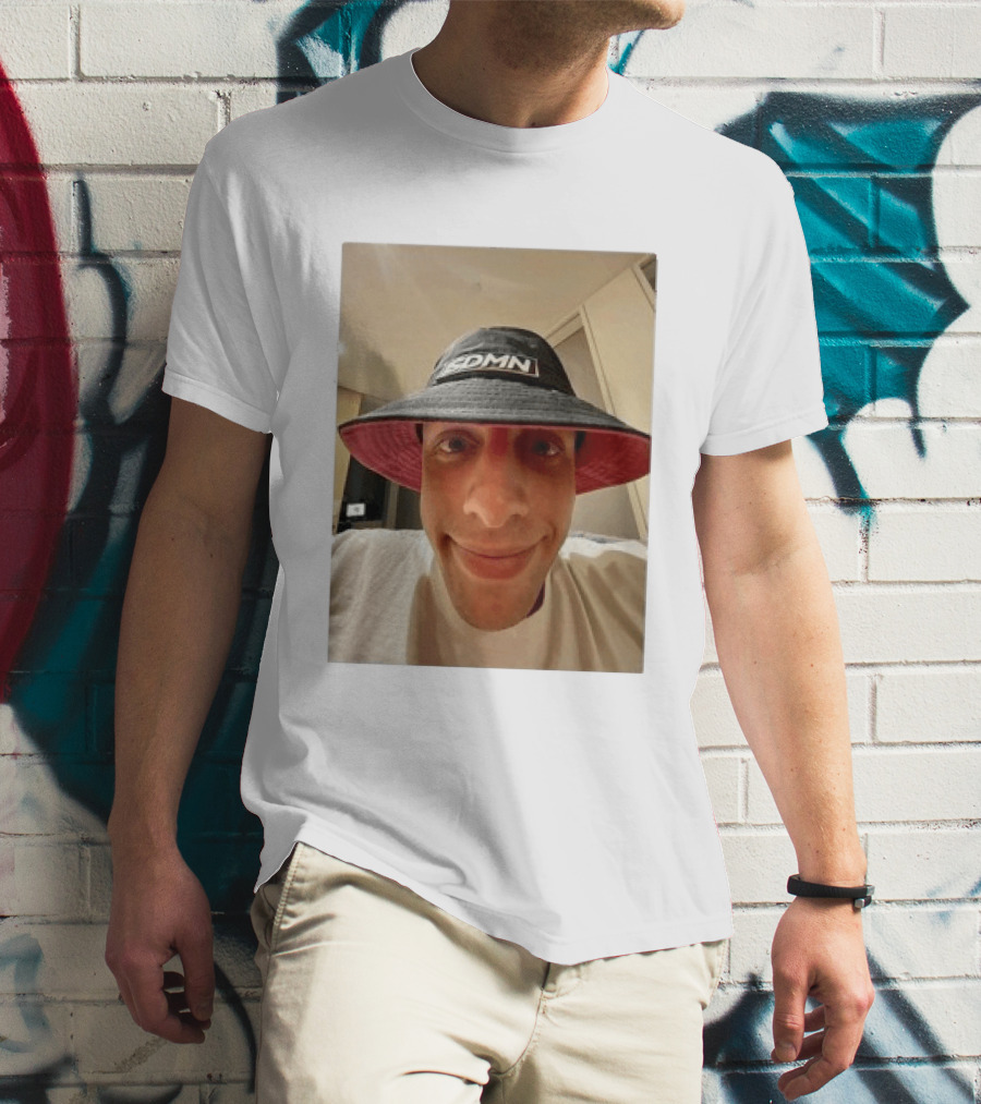 Sidemen W2s EDMN Bucket Hat Black And Red Fashionable Headwear T-Shirt