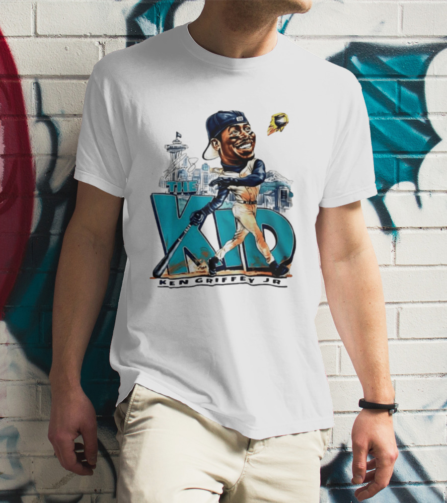 Ken Griffey Jr. The Kid Seattle Baseball Legend T-Shirt
