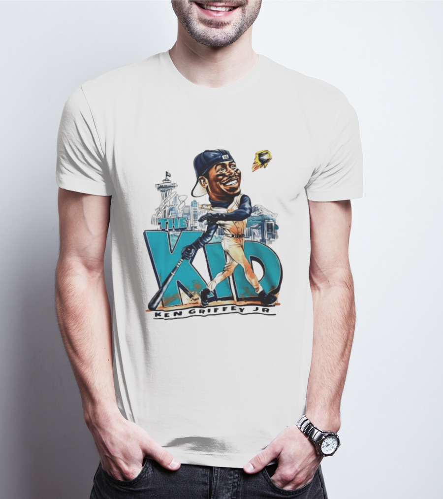 Ken Griffey Jr. The Kid Seattle Baseball Legend T-Shirt