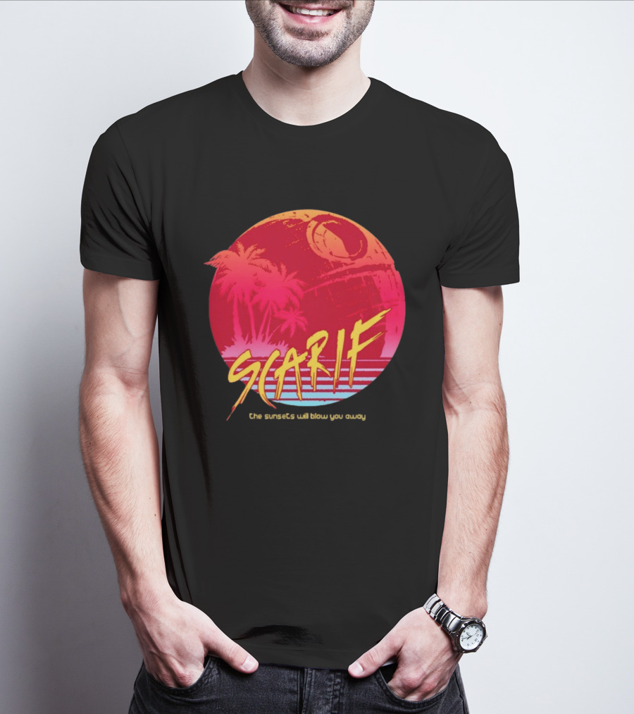 Scarif Sunsets Will Blow You Away T-Shirt