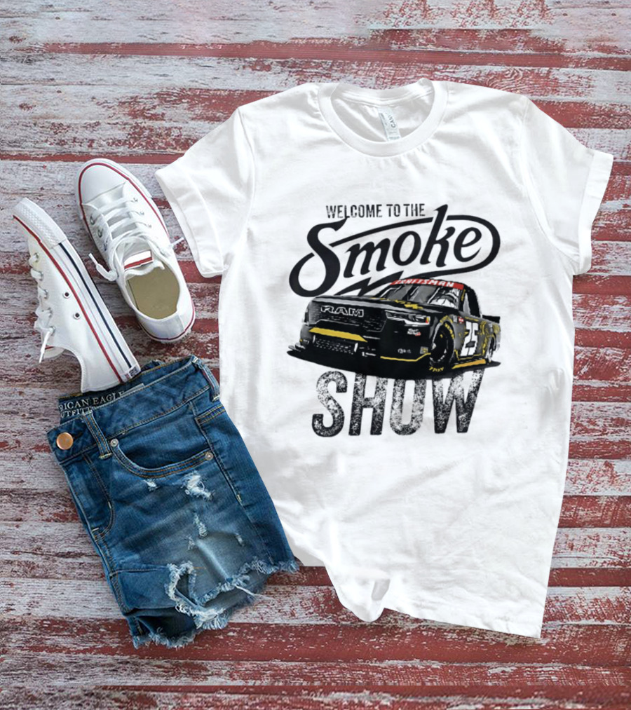 Welcome To The Smoke Show Tony Stewart Racing Truck T-Shirt