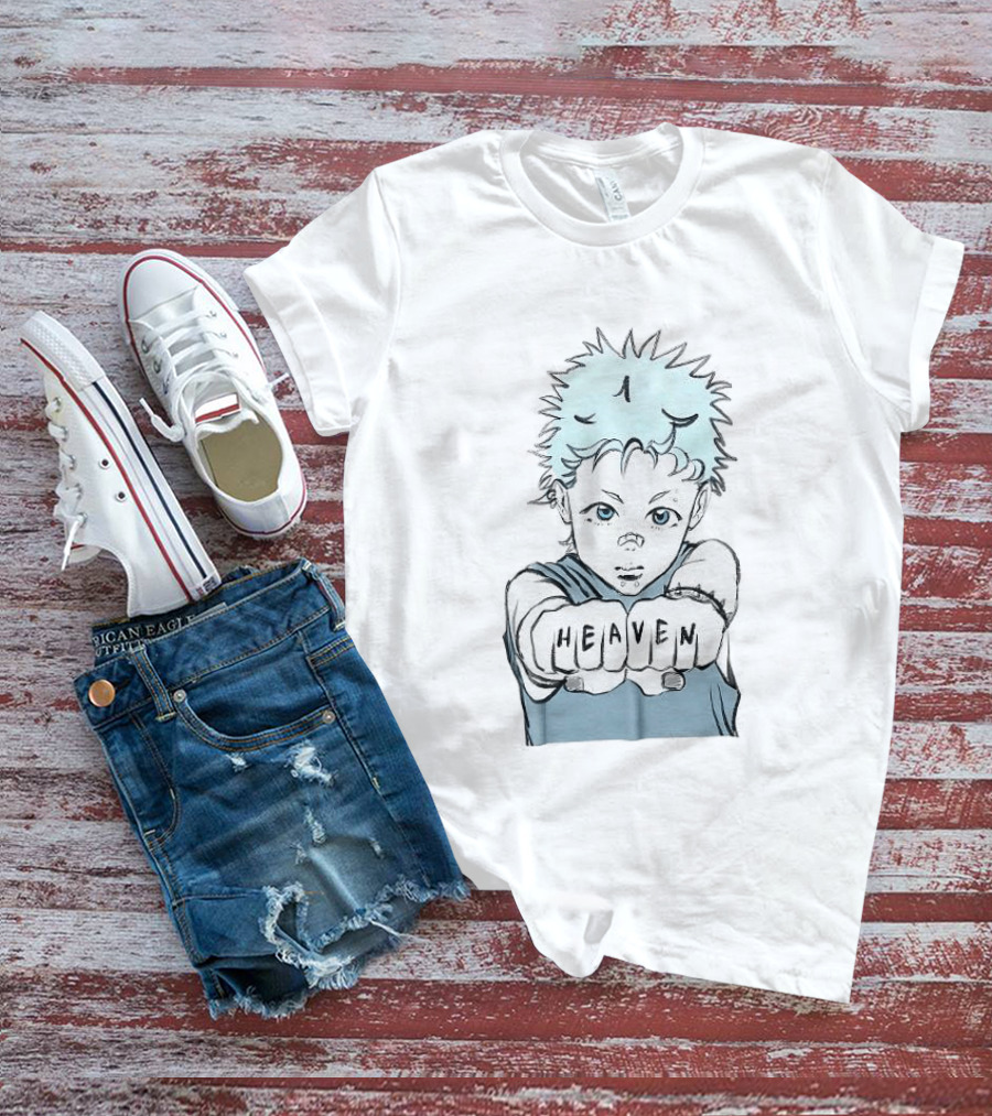 Fist Boy Heaven Tattoo Punch Anime T-Shirt