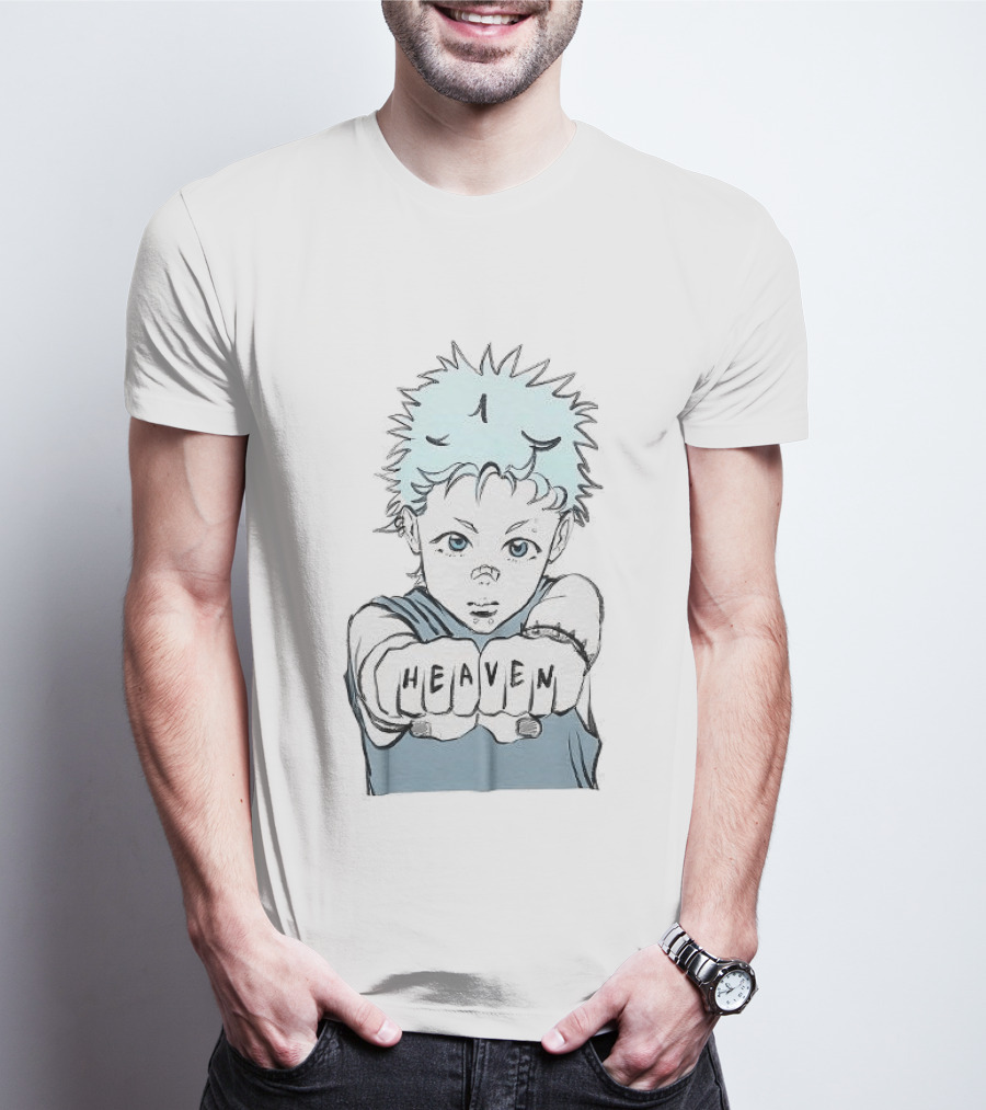 Fist Boy Heaven Tattoo Punch Anime T-Shirt