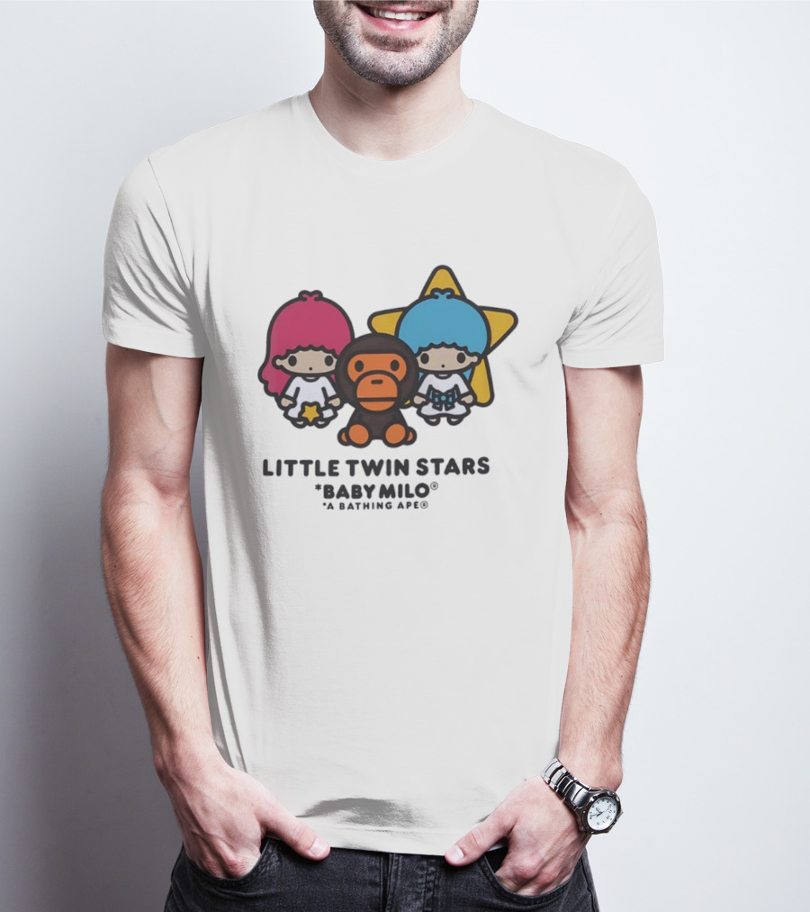 Little Twin Stars Baby Milo A Bathing Ape Collaboration T-Shirt