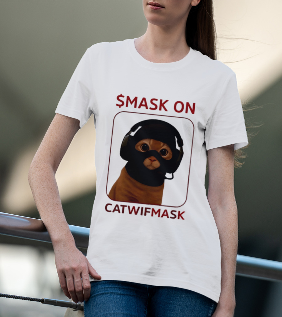 $Mask On Catwifmask T-Shirt