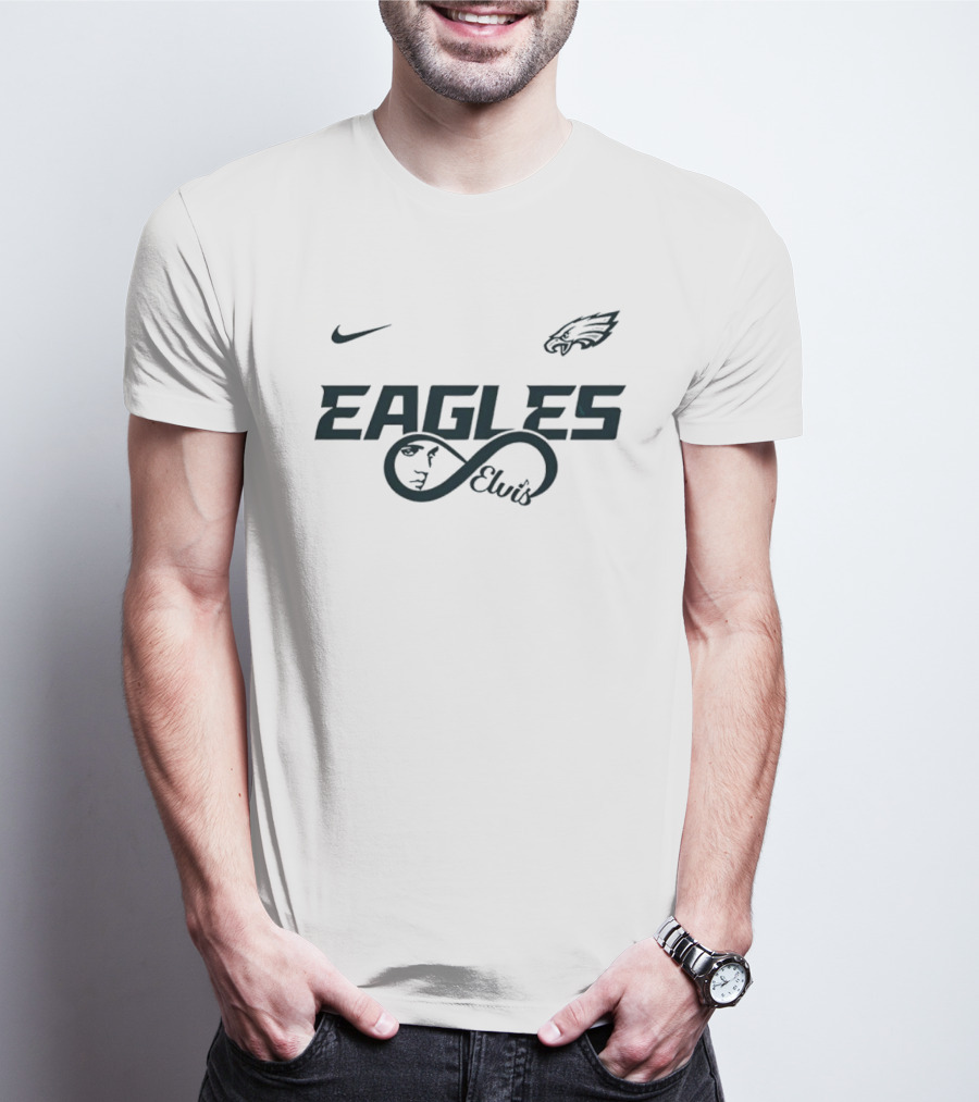 Philadelphia Eagles Elvis Nike Collaboration Infinity T-Shirt