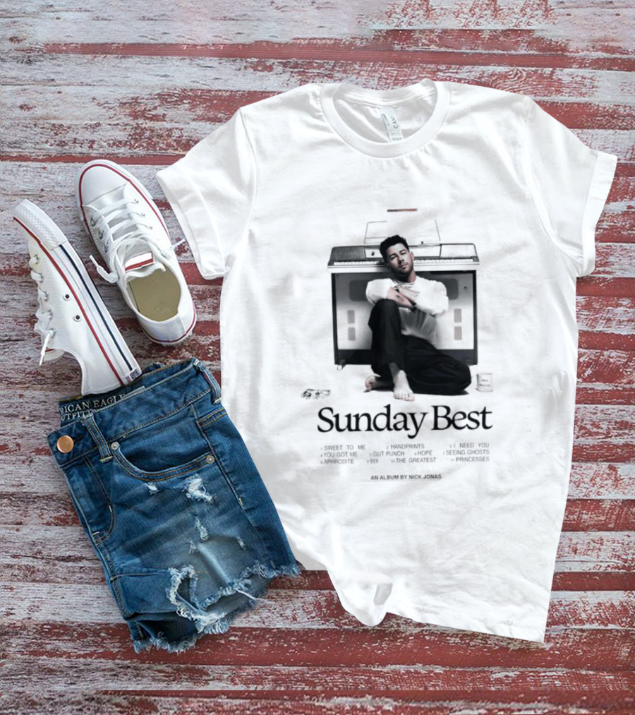 Sunday Best Nick Jonas Tracklist T-Shirt