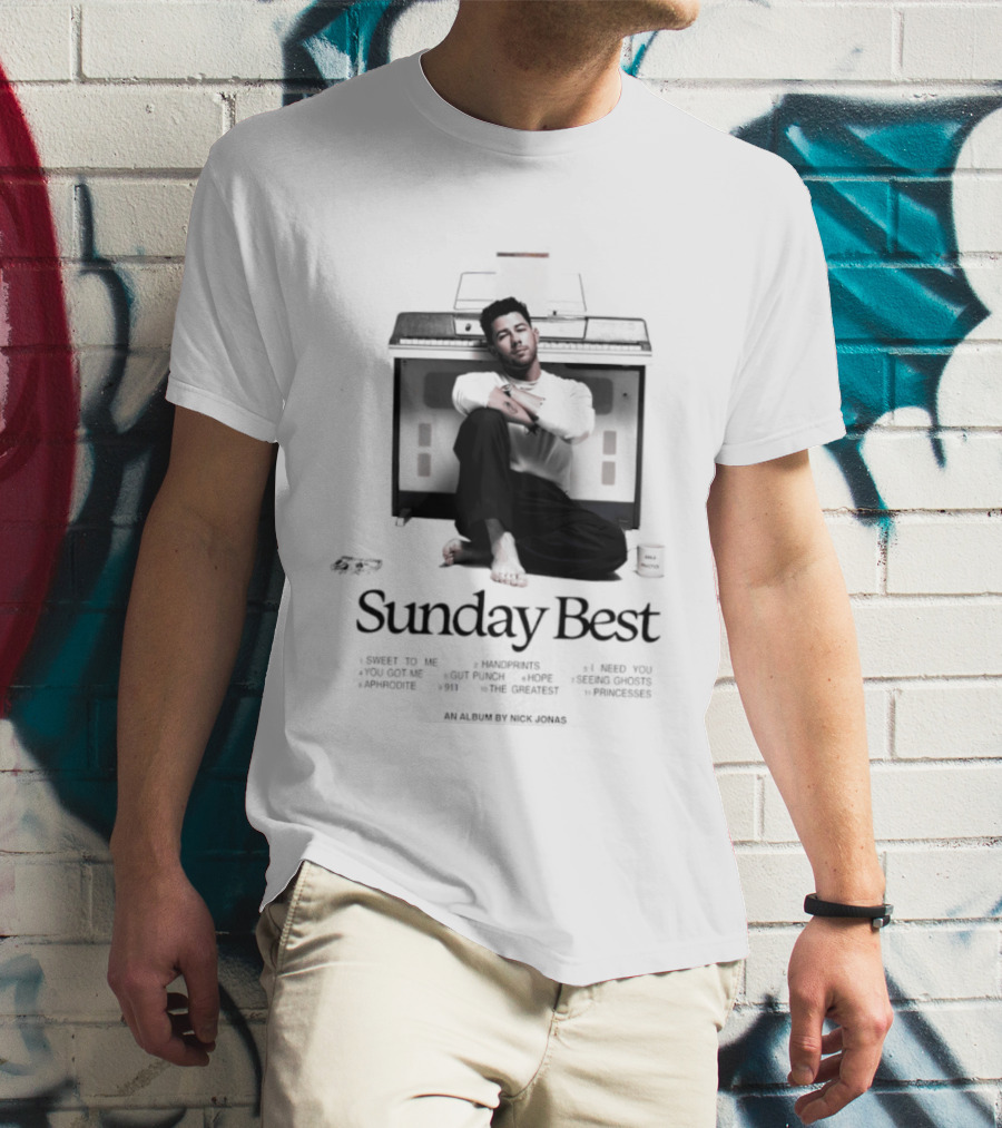 Sunday Best Nick Jonas Tracklist T-Shirt