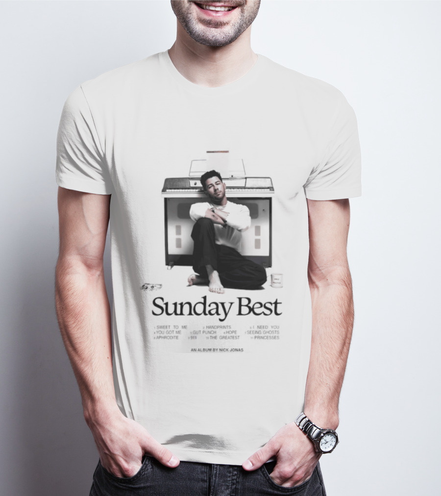 Sunday Best Nick Jonas Tracklist T-Shirt