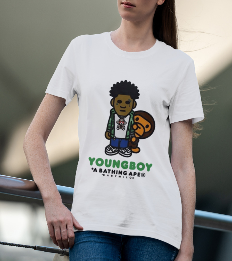 Youngboy A Bathing Ape Baby Milo T-Shirt