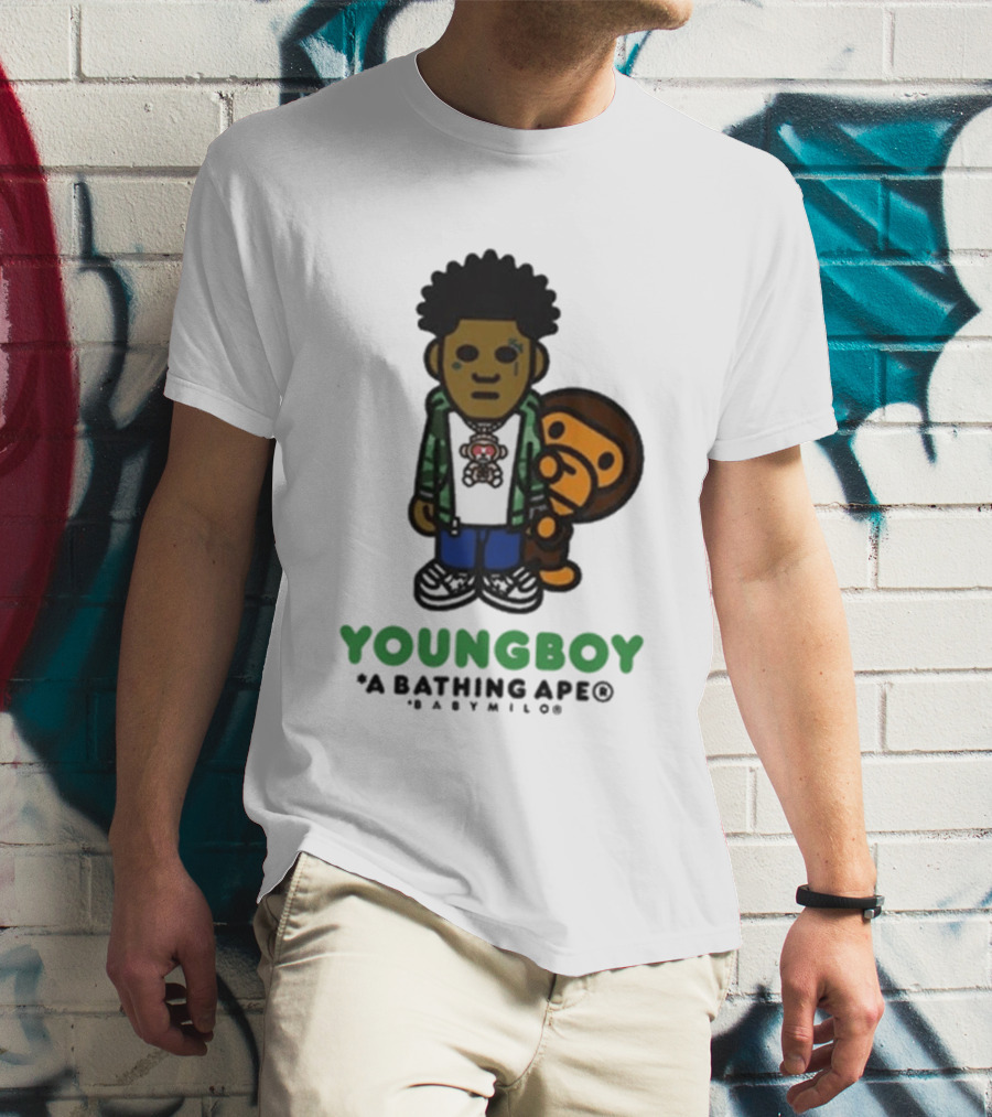 Youngboy A Bathing Ape Baby Milo T-Shirt