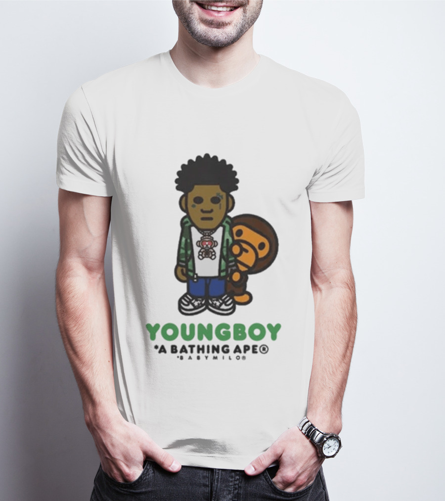 Youngboy A Bathing Ape Baby Milo T-Shirt