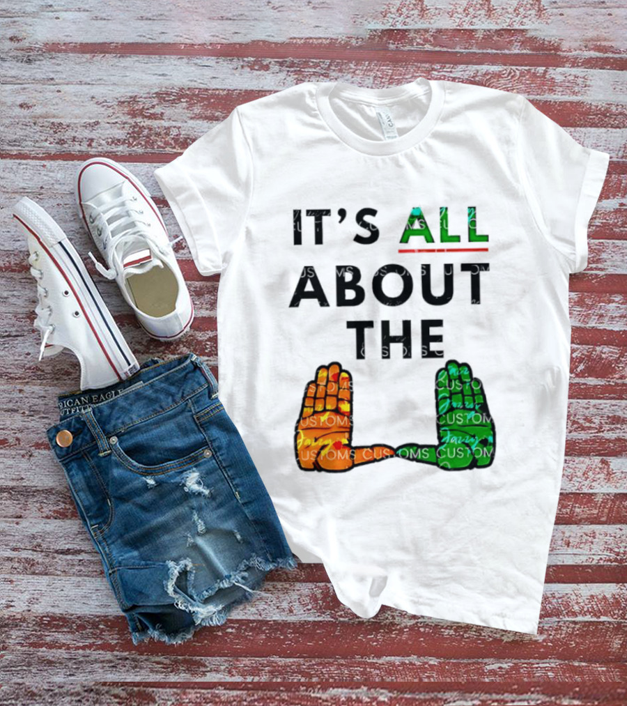It's All About The U Miami Hurricanes Hand Gesture T-Shirt