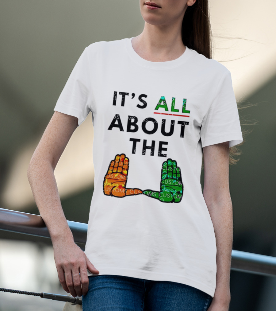 It's All About The U Miami Hurricanes Hand Gesture T-Shirt