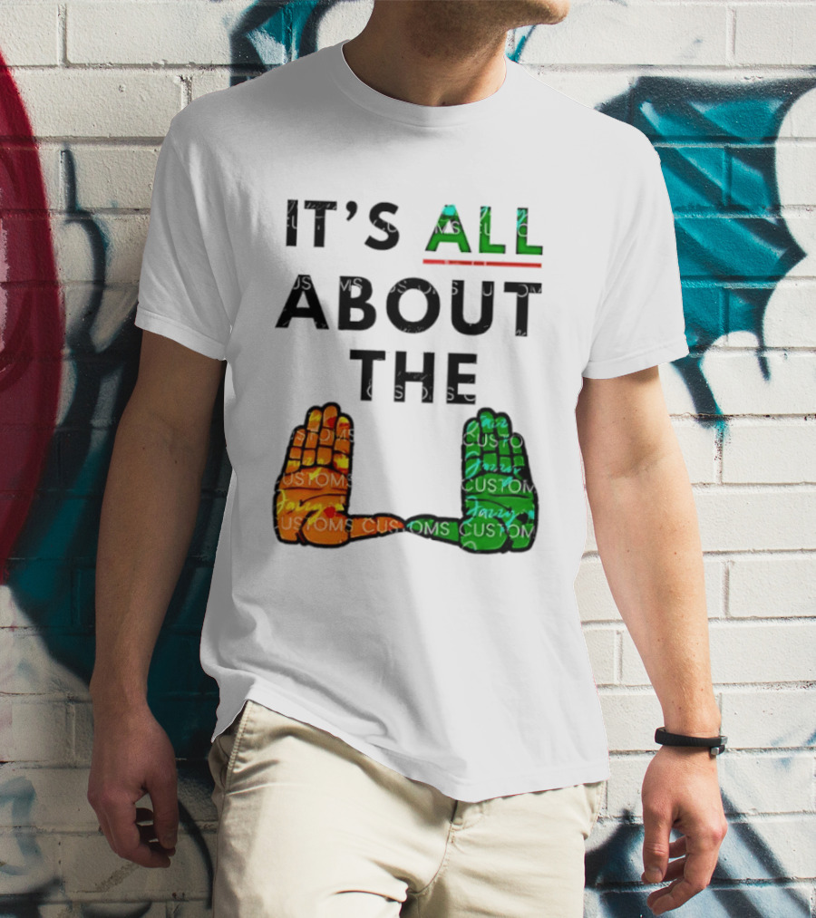It's All About The U Miami Hurricanes Hand Gesture T-Shirt