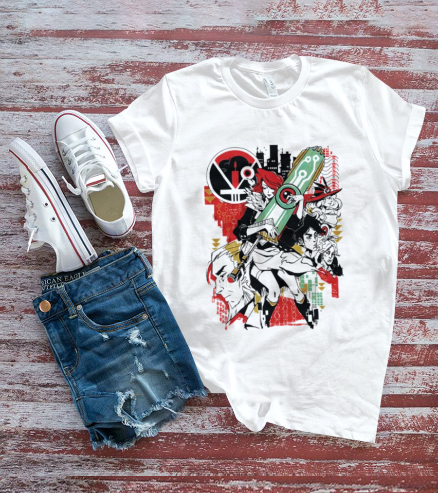 Transistor 10th Anniversary Red And Jaunt Feature T-Shirt