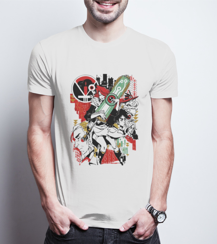 Transistor 10th Anniversary Red And Jaunt Feature T-Shirt