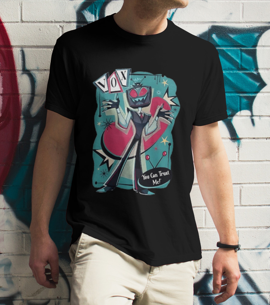 Vox You Can Trust Me Retro Animation T-Shirt