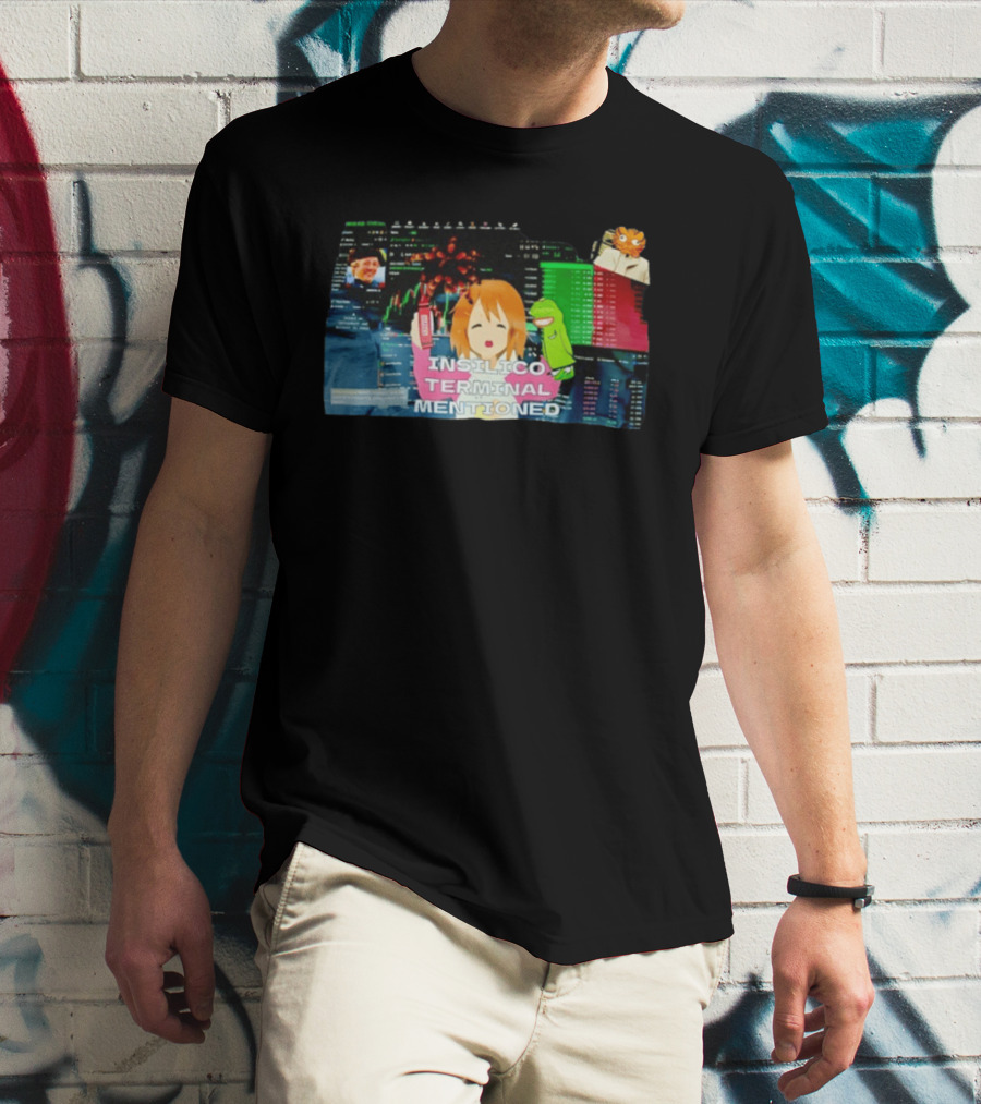 Insilico Terminal Mentioned Anime Character Stock Market T-Shirt