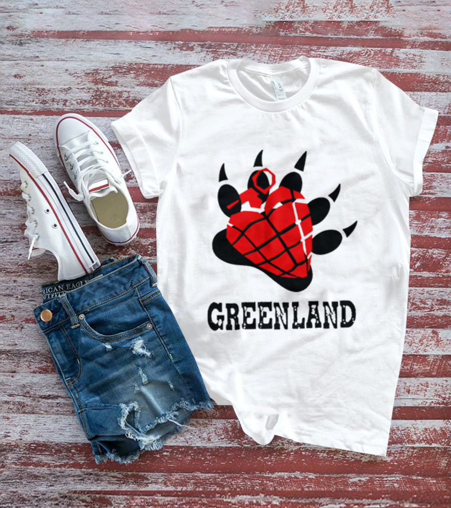 Greenland Green Day Heart And Claws T-Shirt