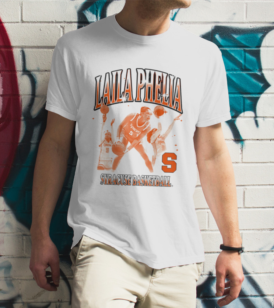 Laila Phelia Syracuse Basketball Orange S T-Shirt