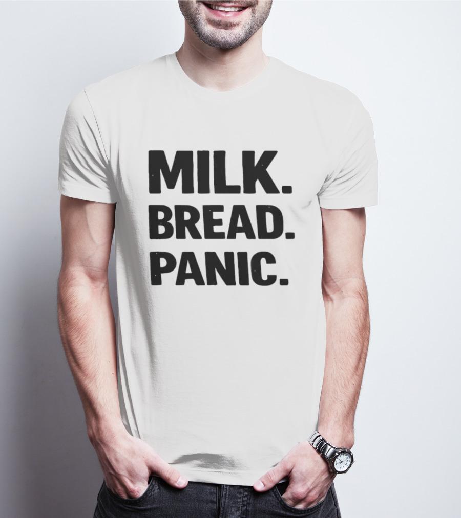 Milk Bread Panic Snow T-Shirt