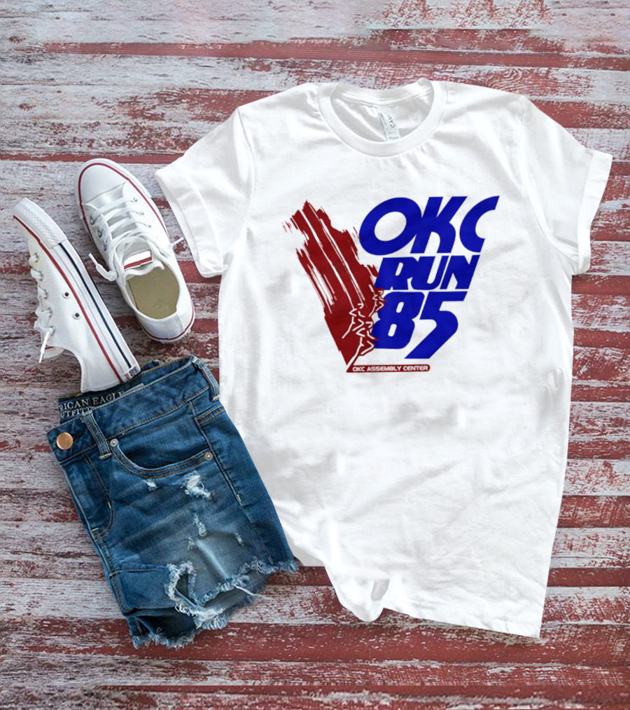 OKC Run 85 OKC Assembly Center Racing Event T-Shirt