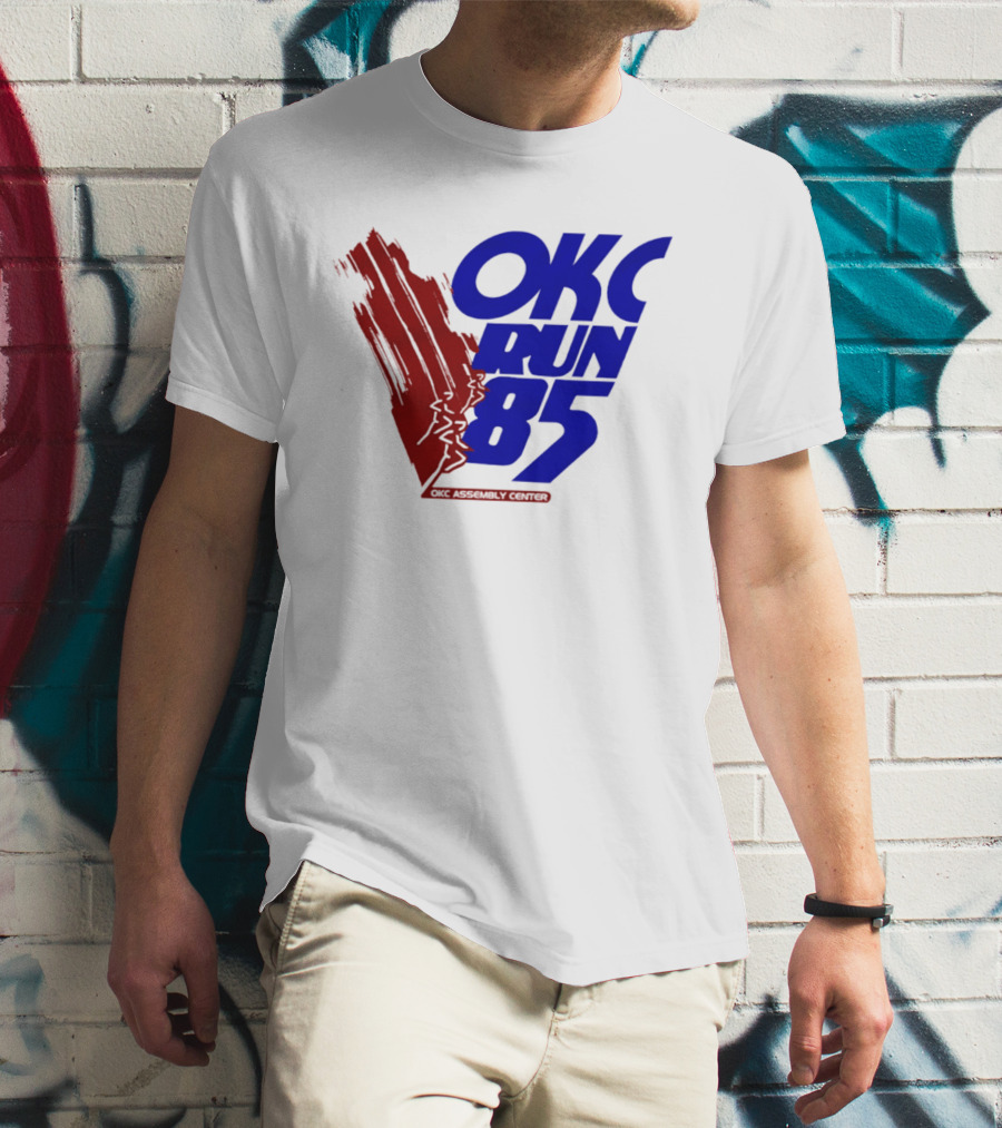 OKC Run 85 OKC Assembly Center Racing Event T-Shirt