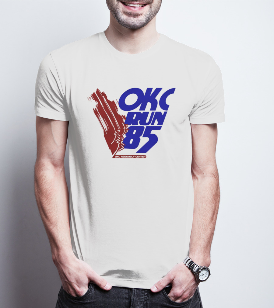 OKC Run 85 OKC Assembly Center Racing Event T-Shirt