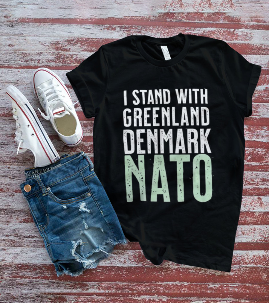 Comfort Colors I Stand With Greenland Denmark NATO Support T-Shirt