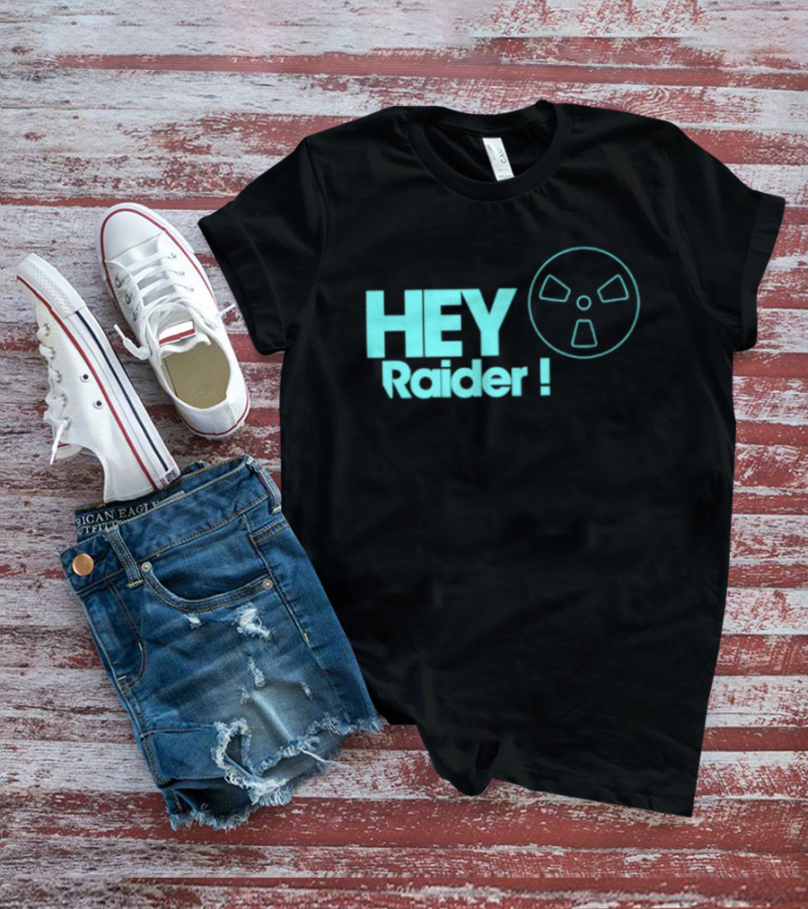 Hey Raider Sci Fi Gamer Safe Pocket Game Humor T-Shirt