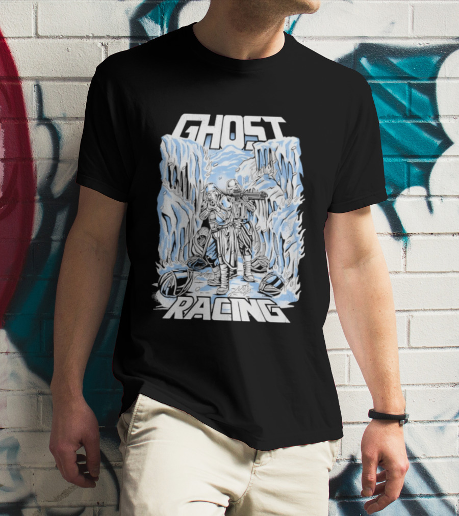 Ghost Racing Snowtrooper Frozen Specter Adventure T-Shirt