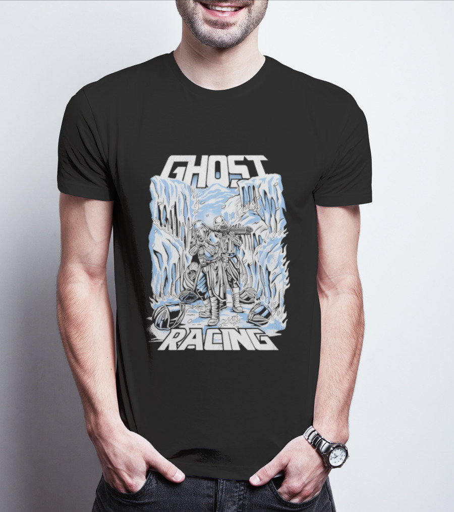 Ghost Racing Snowtrooper Frozen Specter Adventure T-Shirt