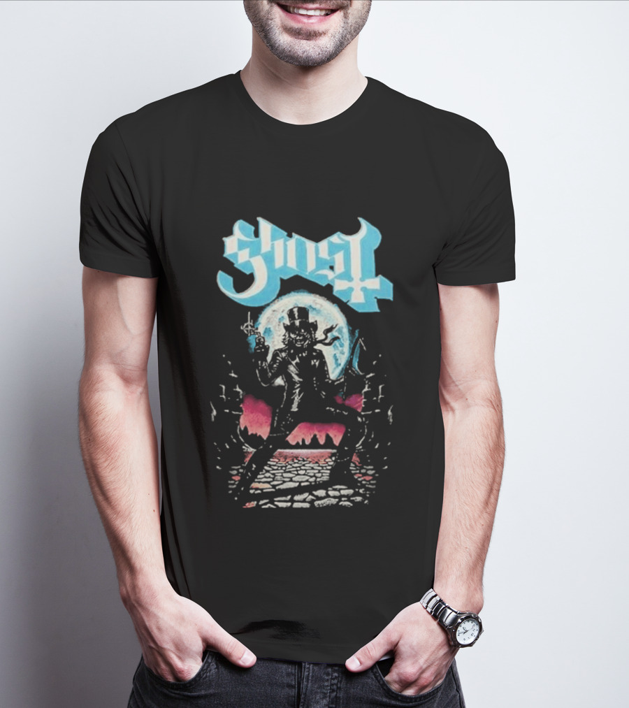 Ghost Skeletour 2026 Cowboy Papa Tour Dates Western T-Shirt