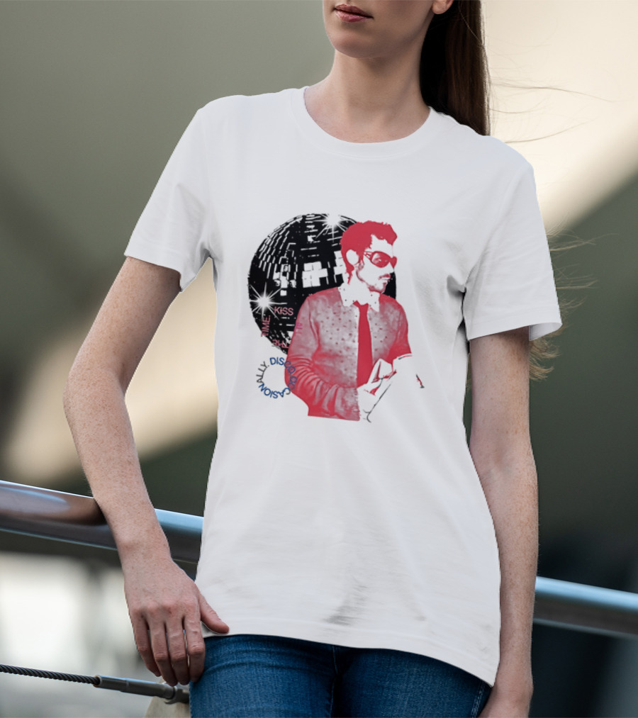 Harry Kiss All The Time Funky Disco Vibes T-Shirt