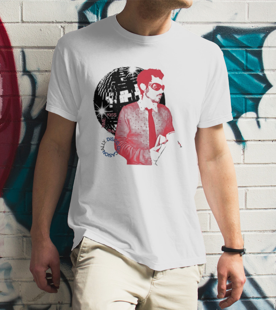 Harry Kiss All The Time Funky Disco Vibes T-Shirt