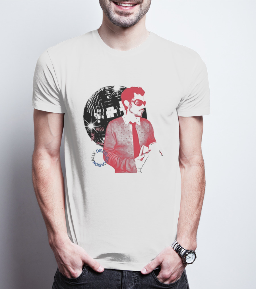Harry Kiss All The Time Funky Disco Vibes T-Shirt