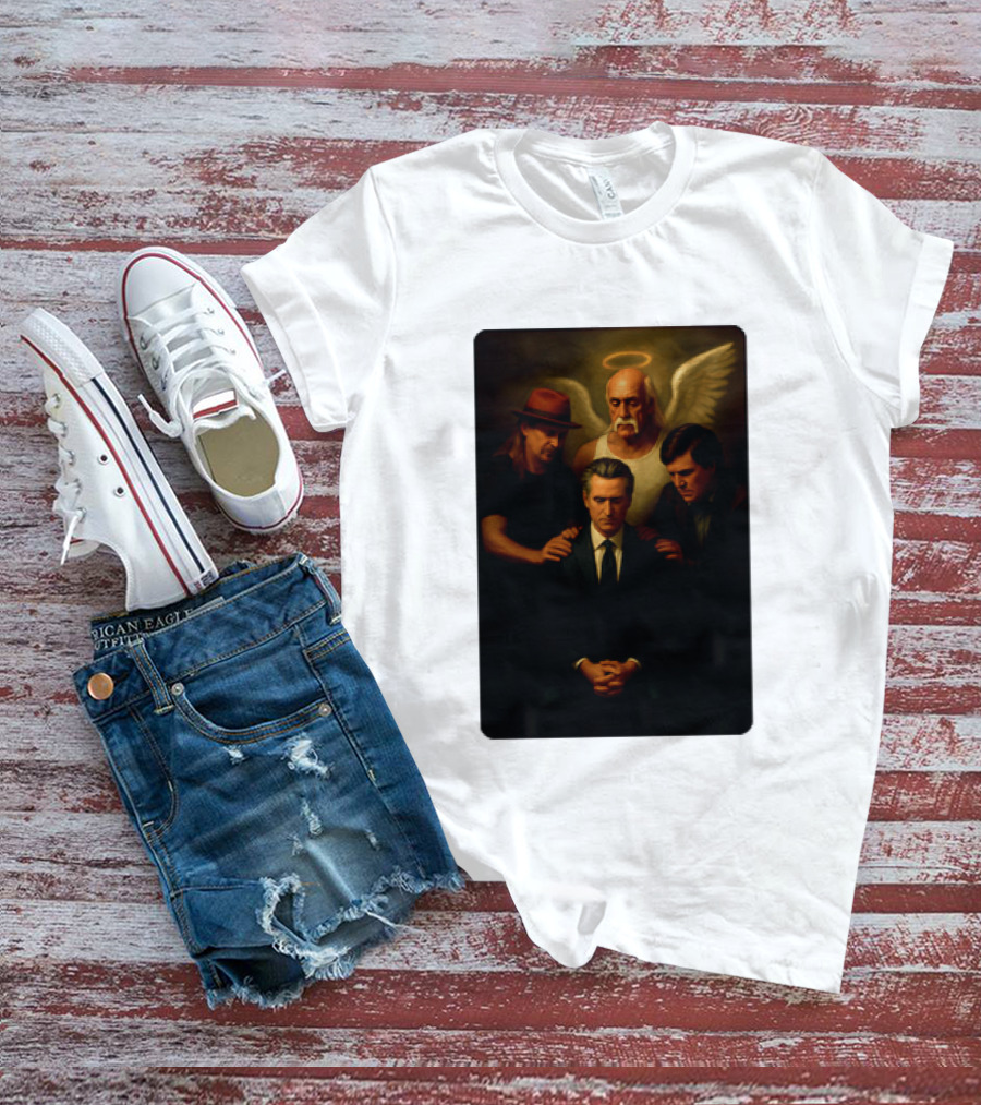 The Chosen One Gavin Newsom Angelic Gathering T-Shirt
