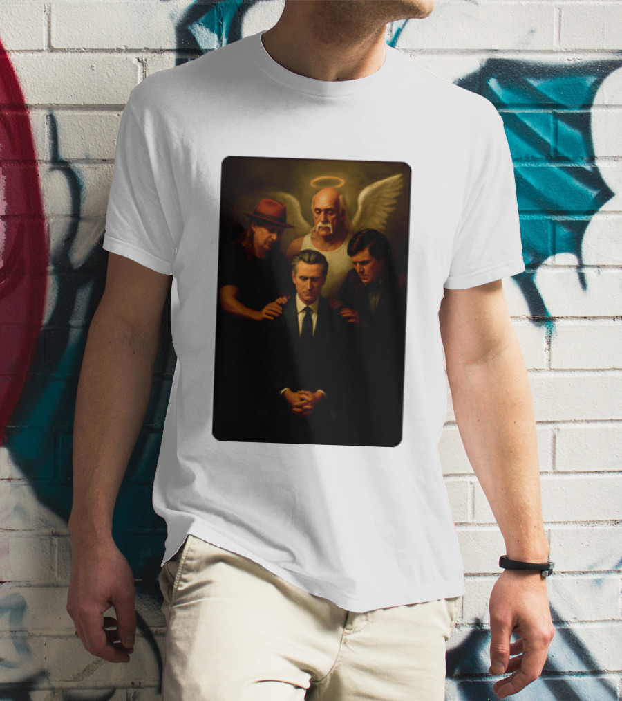 The Chosen One Gavin Newsom Angelic Gathering T-Shirt