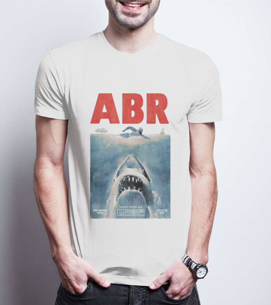 ABR August Burns Red Jaws Emo Cruise Tour January 2026 T-Shirt