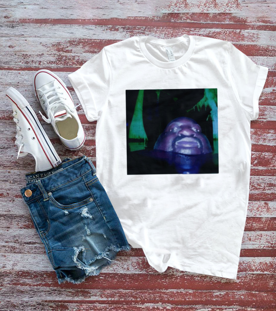 Shaquille O'Neal Meme Head Emerging From Swamp T-Shirt