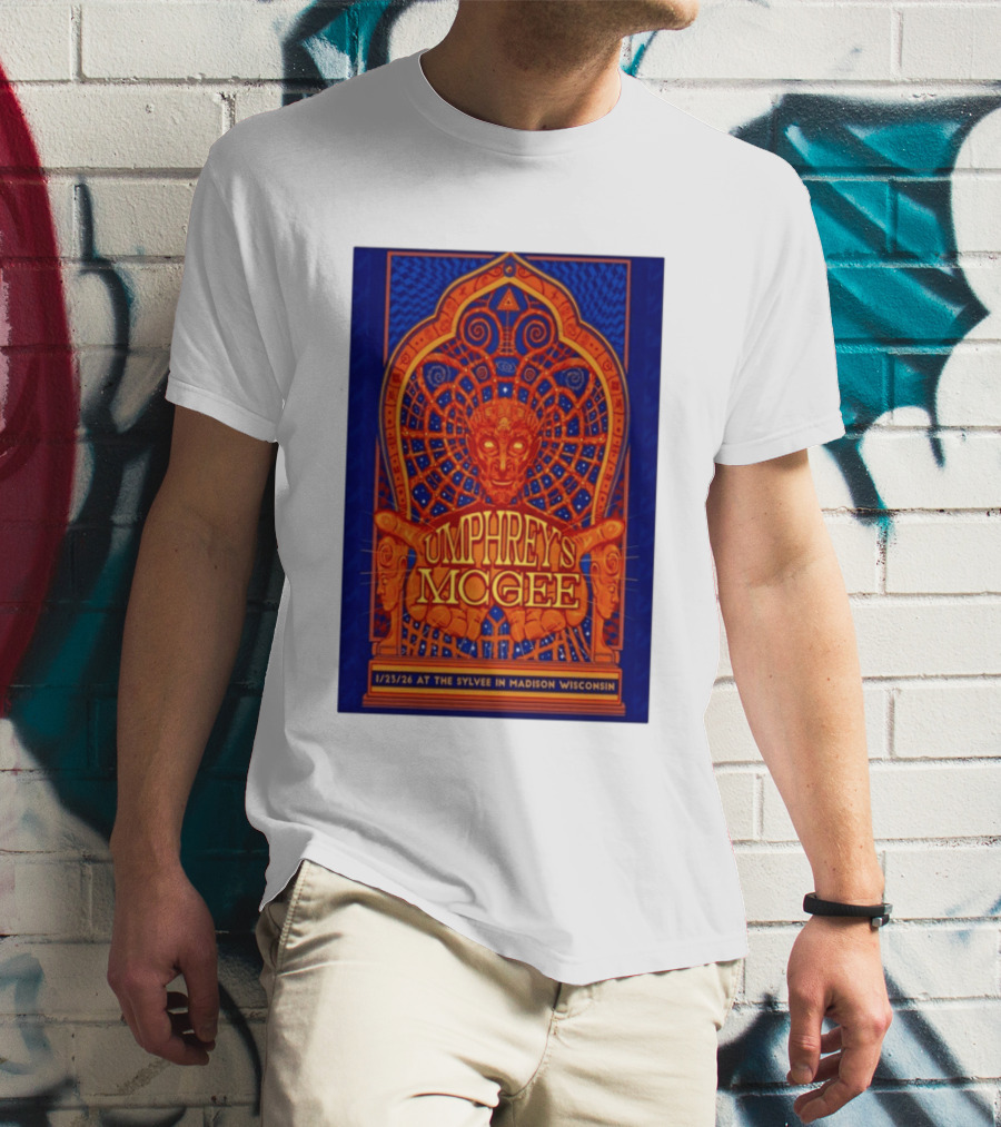 Umphrey's McGee Madison WI The Sylvee Jan 23 2026 Psychedelic T-Shirt