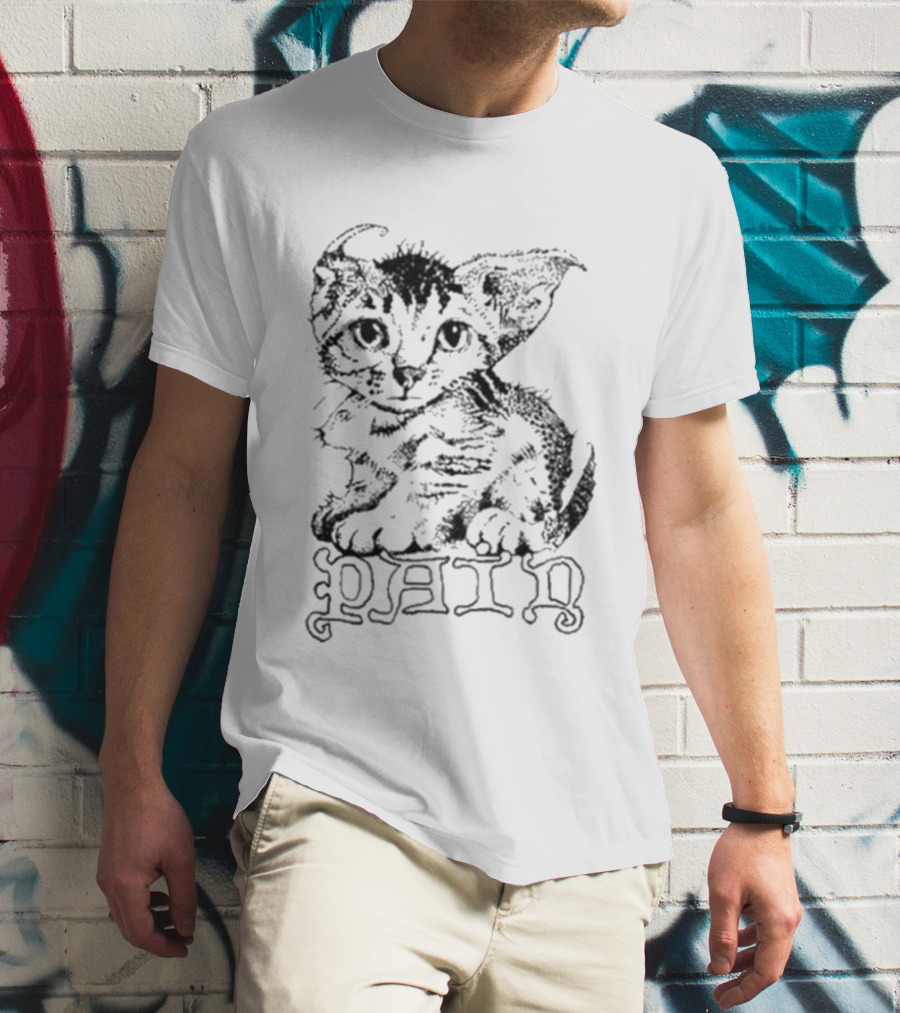 Henry Johnson Pain Cat Drawing T-Shirt