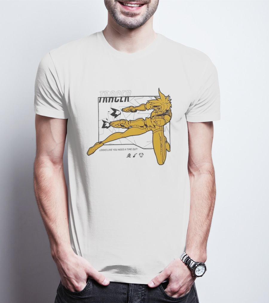 Tracer Over Looks Like You Need A Time Out T-Shirt