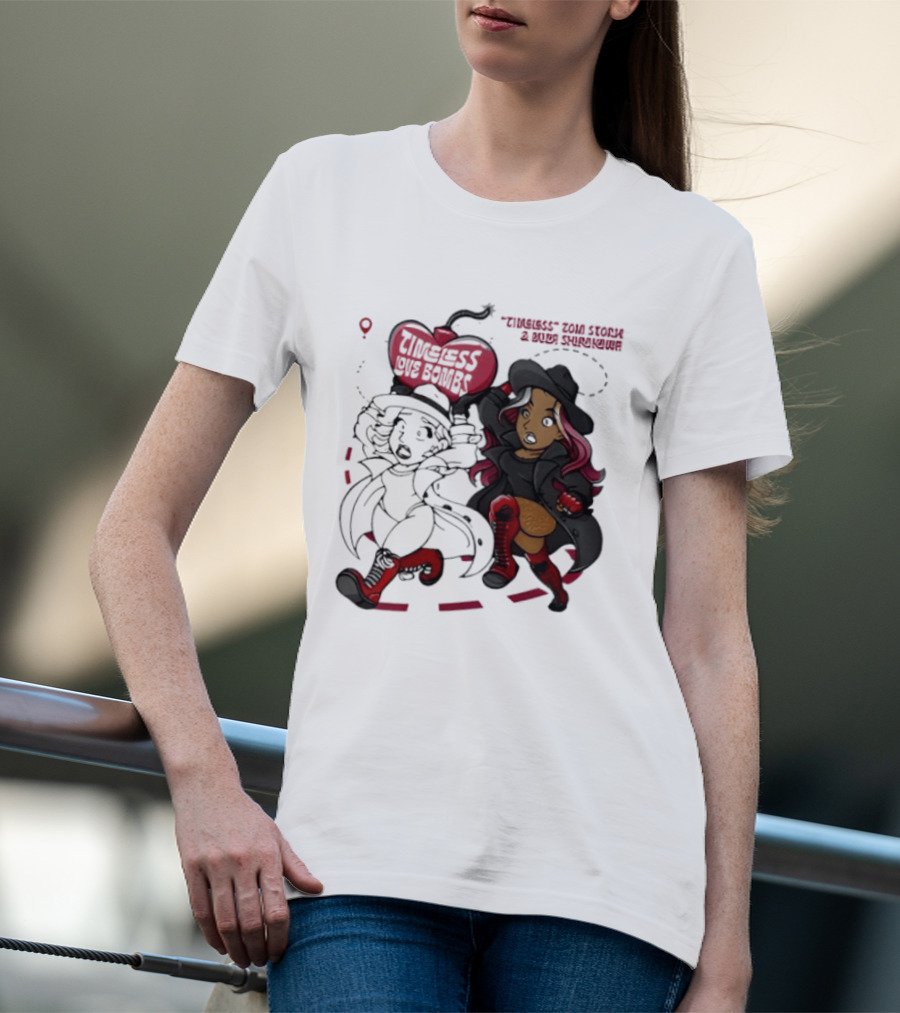 Timeless Love Bombs Bombing Run Retro Style Fashion T-Shirt