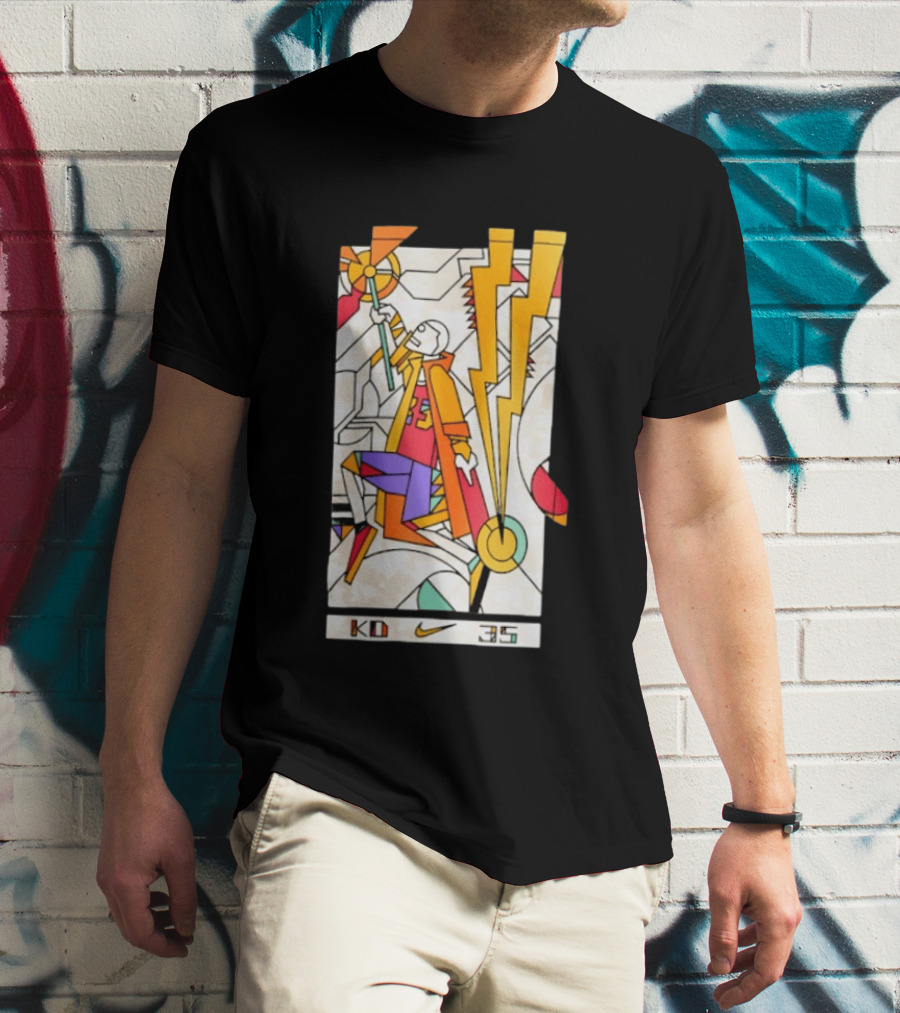 KD 35 Nike Artistic Lightning Basketball T-Shirt