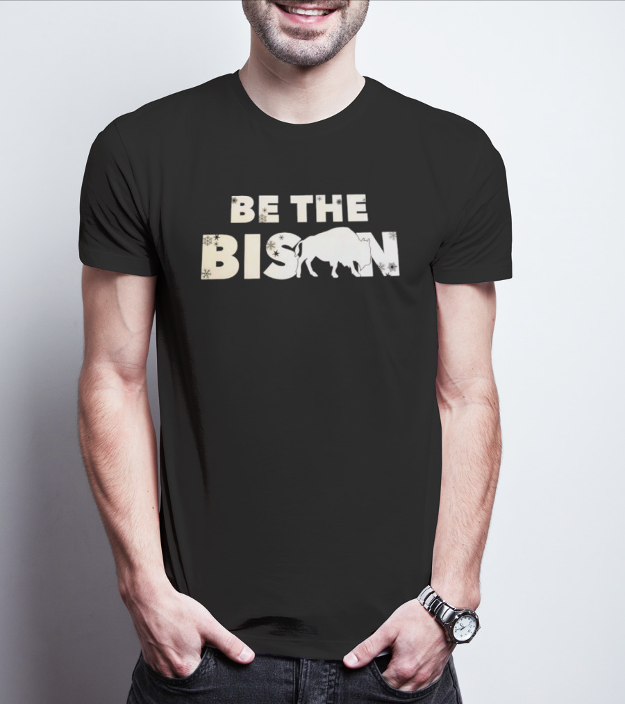 Be The Bison Christmas T-Shirt