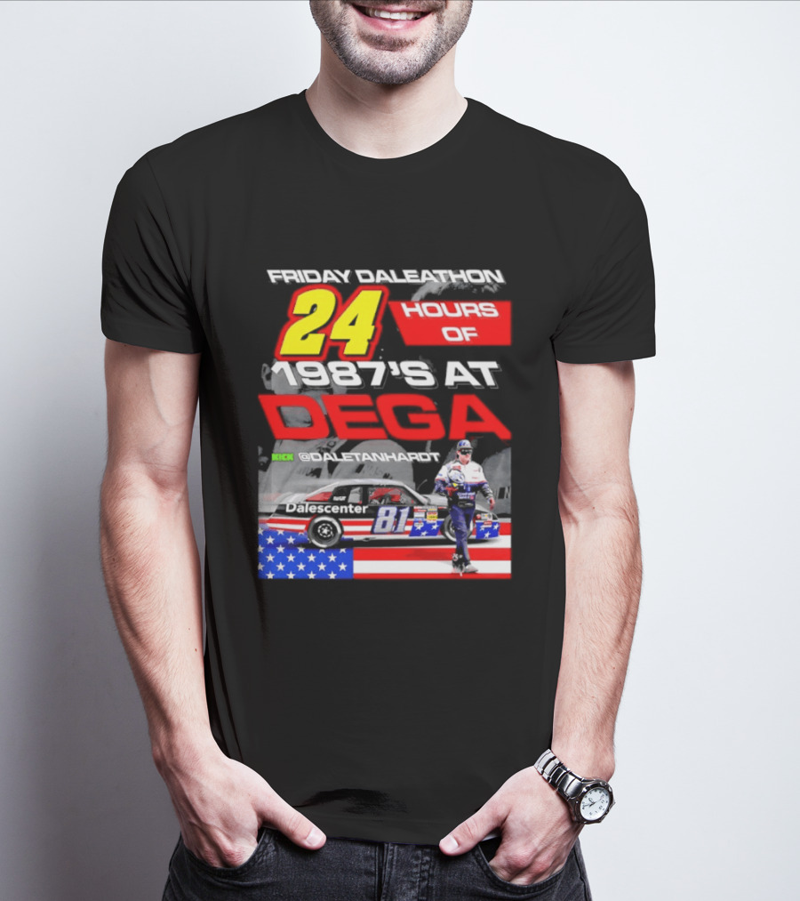 Friday Daleathon 24 Hours Of 1987's Race At Dega @DaleTanhardt 81 T-Shirt