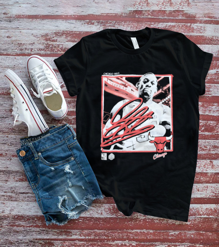 Dennis Rodman Chicago Bulls Basketball T-Shirt